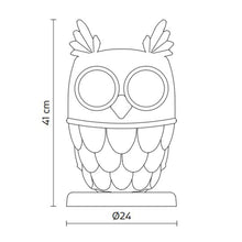 Load image into Gallery viewer, Ti-Vedo LED Table Lamp - line drawing.
