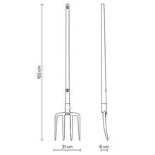 Load image into Gallery viewer, Tobia LED Floor Lamp - line drawing.
