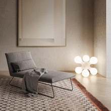 Load image into Gallery viewer, Atomium Table Lamp in living room.

