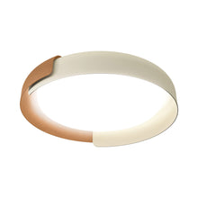 Load image into Gallery viewer, Dala LED Flush Mount Ceiling Light in Sand/Copper.

