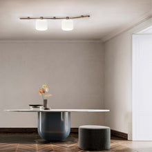 Load image into Gallery viewer, Floed II Ceiling / Wall Light in living room.
