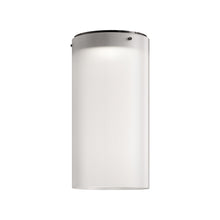Load image into Gallery viewer, Giass LED Semi Flush Mount Ceiling Light in White (19.7-Inch).
