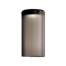 Load image into Gallery viewer, Giass LED Semi Flush Mount Ceiling Light in Smokey Grey (19.7-Inch).

