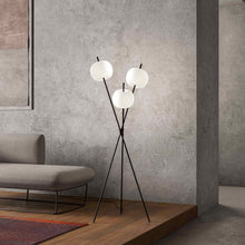 Load image into Gallery viewer, Kushi LED Floor Lamp in living room.
