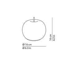 Load image into Gallery viewer, Kushi Table Lamp - line drawing.

