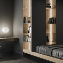 Load image into Gallery viewer, Kushi XL Table Lamp in bedroom.
