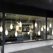 Load image into Gallery viewer, Spillo Outdoor Pendant Light in coffee shop.
