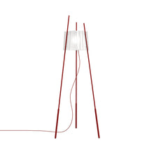 Load image into Gallery viewer, Tyla Floor Lamp in Red.
