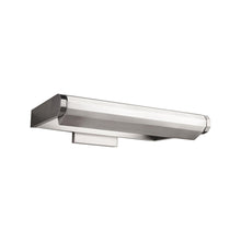 Load image into Gallery viewer, Kent LED Swing Arm Wall Light in Brushed Nickel (Medium).
