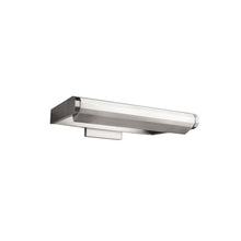 Load image into Gallery viewer, Kent LED Swing Arm Wall Light in Brushed Nickel/Small.
