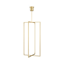 Load image into Gallery viewer, Kenway LED Pendant Light in Large/Natural Brass.
