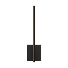 Load image into Gallery viewer, Kenway LED Wall Light in Matte Black.
