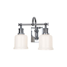 Load image into Gallery viewer, Keswick Vanity Light in 2-Light/Polished Chrome.
