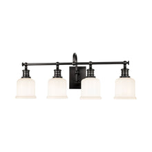 Load image into Gallery viewer, Keswick Vanity Light in 4-Light/Old Bronze.
