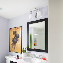 Load image into Gallery viewer, Keswick Vanity Light in bathroom.
