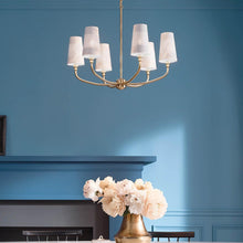 Load image into Gallery viewer, Adeena Chandelier in dining room.

