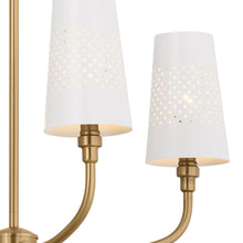 Load image into Gallery viewer, Adeena Linear Pendant Light in Detail.
