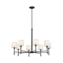 Load image into Gallery viewer, Ali Chandelier in Black (8-Light).
