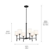 Load image into Gallery viewer, Ali Chandelier - line drawing.
