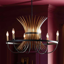 Load image into Gallery viewer, Baile Chandelier in dining room.
