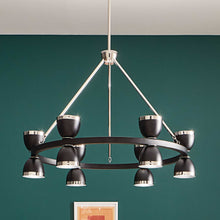 Load image into Gallery viewer, Baland LED Chandelier in living room.
