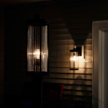 Load image into Gallery viewer, Barras Outdoor Post Mount in Outside Area.
