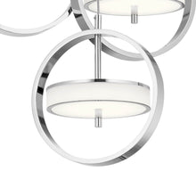 Load image into Gallery viewer, Baylin LED Multi Light Pendant Light in Detail.
