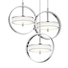 Load image into Gallery viewer, Baylin LED Multi Light Pendant Light in Detail.
