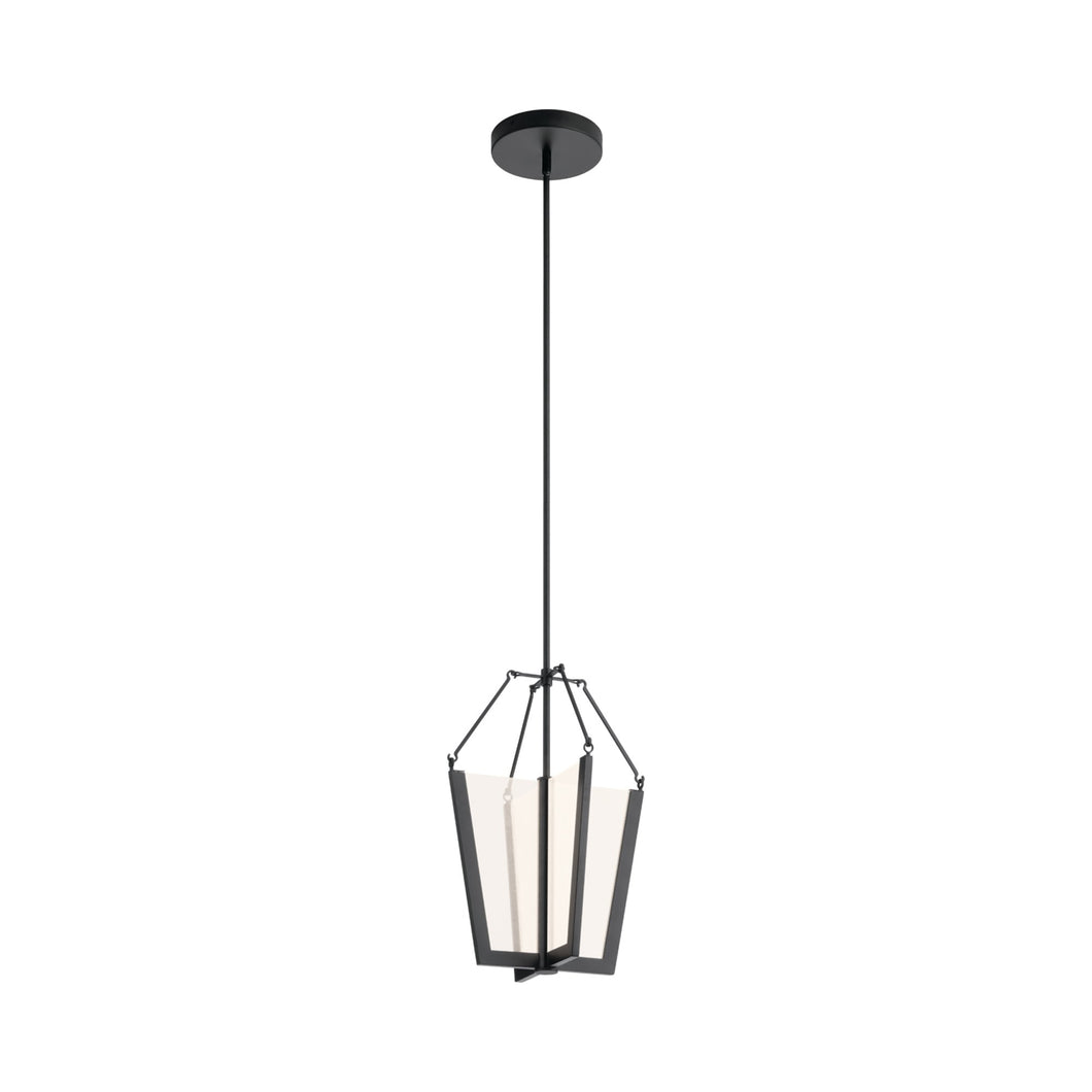 Calters LED Pendant Light in Small/Black.