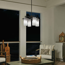 Load image into Gallery viewer, Caterham Outdoor Chandelier in living room.
