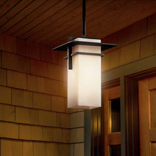 Load image into Gallery viewer, Caterham Outdoor Pendant Light in Outside Area.
