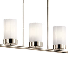 Load image into Gallery viewer, Ciona Linear Pendant Light in Detail.
