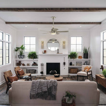 Load image into Gallery viewer, Colerne LED Ceiling Fan in living room.
