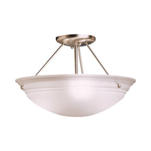 Load image into Gallery viewer, Cove Molding Semi Flush Mount Ceiling Light.

