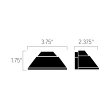 Load image into Gallery viewer, Deck 12V Deck Light - line drawing.
