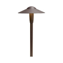 Load image into Gallery viewer, Dome LED Path Light in Textured Architectural Bronze.
