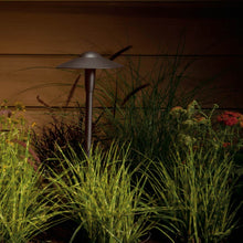 Load image into Gallery viewer, Dome LED Path Light in Outside Area.
