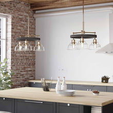 Load image into Gallery viewer, Eastmont Chandelier in dining room.
