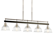 Load image into Gallery viewer, Eastmont Linear Chandelier in Detail.
