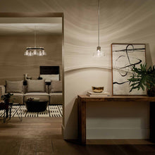 Load image into Gallery viewer, Eastmont Mini Pendant Light in living room.
