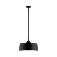 Load image into Gallery viewer, Elias Outdoor LED Convertible Pendant Light in Large/Black.
