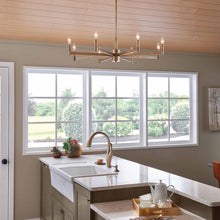Load image into Gallery viewer, Erzo Chandelier in kitchen.
