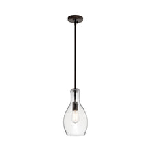 Load image into Gallery viewer, Everly Hourglass Pendant Light in Teardrop/Olde Bronze (Small).
