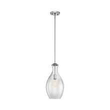 Load image into Gallery viewer, Everly Hourglass Pendant Light in Teardrop/Chrome (Medium).
