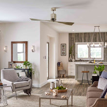 Load image into Gallery viewer, Ferron Ceiling Fan in living room.
