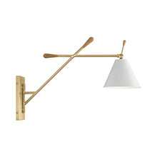 Load image into Gallery viewer, Finnick Wall Light in Detail.

