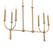 Load image into Gallery viewer, Florence Linear Pendant Light in Detail.
