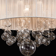 Load image into Gallery viewer, Imbuia Semi Flush Mount Ceiling Light in Detail.
