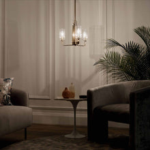Load image into Gallery viewer, Kimrose Chandelier in living room.
