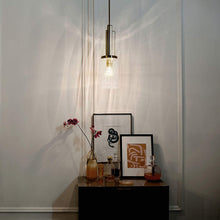 Load image into Gallery viewer, Kimrose Mini Pendant Light in bedroom.
